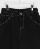 Yabr Stitch Carpenter Cotton Bermuda Pants