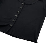 SHORT BUTTON CARDIGAN