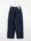 Vashu Capender Damage Denim Wide Pants