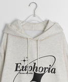 Guerlain Printing Brushed Track Over Color Matching Hoodie