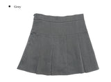 Sou pleats mini skirt
