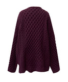 BLANKET CABLE OVER KNIT