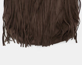 Nare Suede Tassel Fringe Crossbody Bag