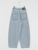 Almos Summer Denim Balloon Wide Pants