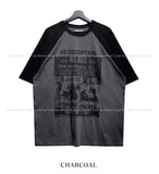 Age Raglan overfit short sleeve t-shirt