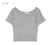 Mii Basic Crop T-shirt