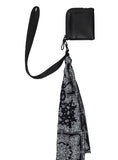 Paisley Scarf Cross Bag & Neck Wallet