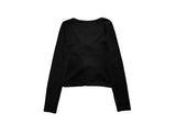 Puki Ribbon Bolero Cardigan