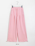 Ekohu color banding jogger pants