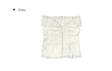 Shuri Puff Lace Short Sleeve Blouse