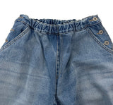 3 BUTTON CARPENTER WIDE DENIM