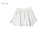 Lux Wrap Flare Mini Skirt