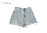 Myumyu Damage Short Denim Pants
