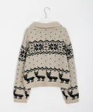 Herfin Nordic Duffel Knit Cardigan