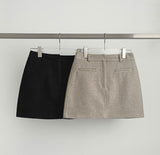 A-line Winter Mini Skirt