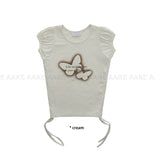BUTTERFLY STRAP TEE