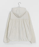 Hetenin Two-Way String Shirring Hood Wind Jumper