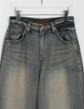 Hitsumi washing wide denim pants