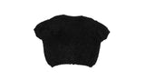 Soft Angora Short Sleeve Cardigan