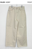 (Unisex) Rear Bijou Cotton Pants