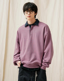 Aaron Rugby Collar Sweatshirt
