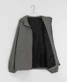 Groua Check Over Hood Windbreaker