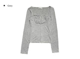 Chaeti Hook Shirring T-shirt