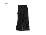 D-ring Cargo Pocket Bootcut Pants