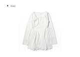 Shiho Flare One Piece Cardigan Set
