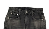 Hawk Washing Bootcut Slit Denim Pants