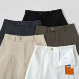 A-line Inner Button Stylish Skirt Pants