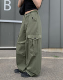 Petty Big Cargo Two Buckle Wide Pants