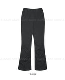 DRAPE SHIRRING BOOTCUT SLACKS