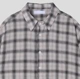 Alo summer linen checked shirt