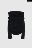 Aether stretch off-shoulder top