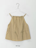 Erena Nylon String Sleeveless Skirt Set