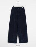Hakoi corduroy wide pants