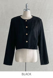 Jenny Suede Crop Jacket