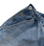 3 BUTTON CARPENTER WIDE DENIM
