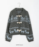 Herfin Nordic Duffel Knit Cardigan