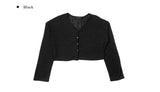 Miso Summer Long Sleeve Crop Cardigan