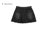 Hinari Pocket Denim Mini Skirt