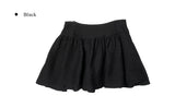 Lux Wrap Flare Mini Skirt