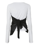 Bustier Layered Long Sleeve