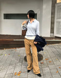 POETIC CABLE COLLAR KNIT