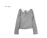 Fundy See-Through Strap Long Sleeve T-Shirt