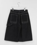 Yabr Stitch Carpenter Cotton Bermuda Pants