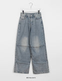 Hayen Parachute Wide Denim Pants