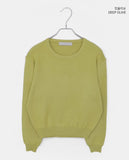 Abil Basic Round Neck Long Sleeve Knit
