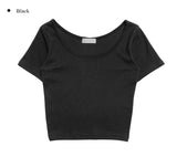 Mii Basic Crop T-shirt